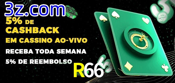 Promoções do cassino ao Vivo R66